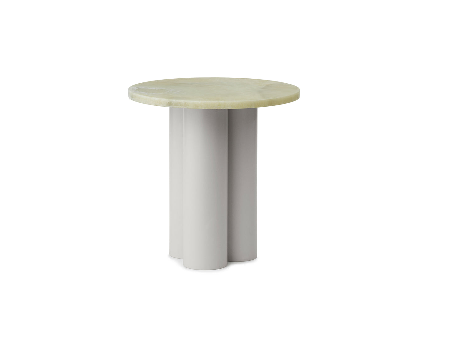 Dit Side Table by Normann Copenhagen - Sand Base / Emerald Onyx