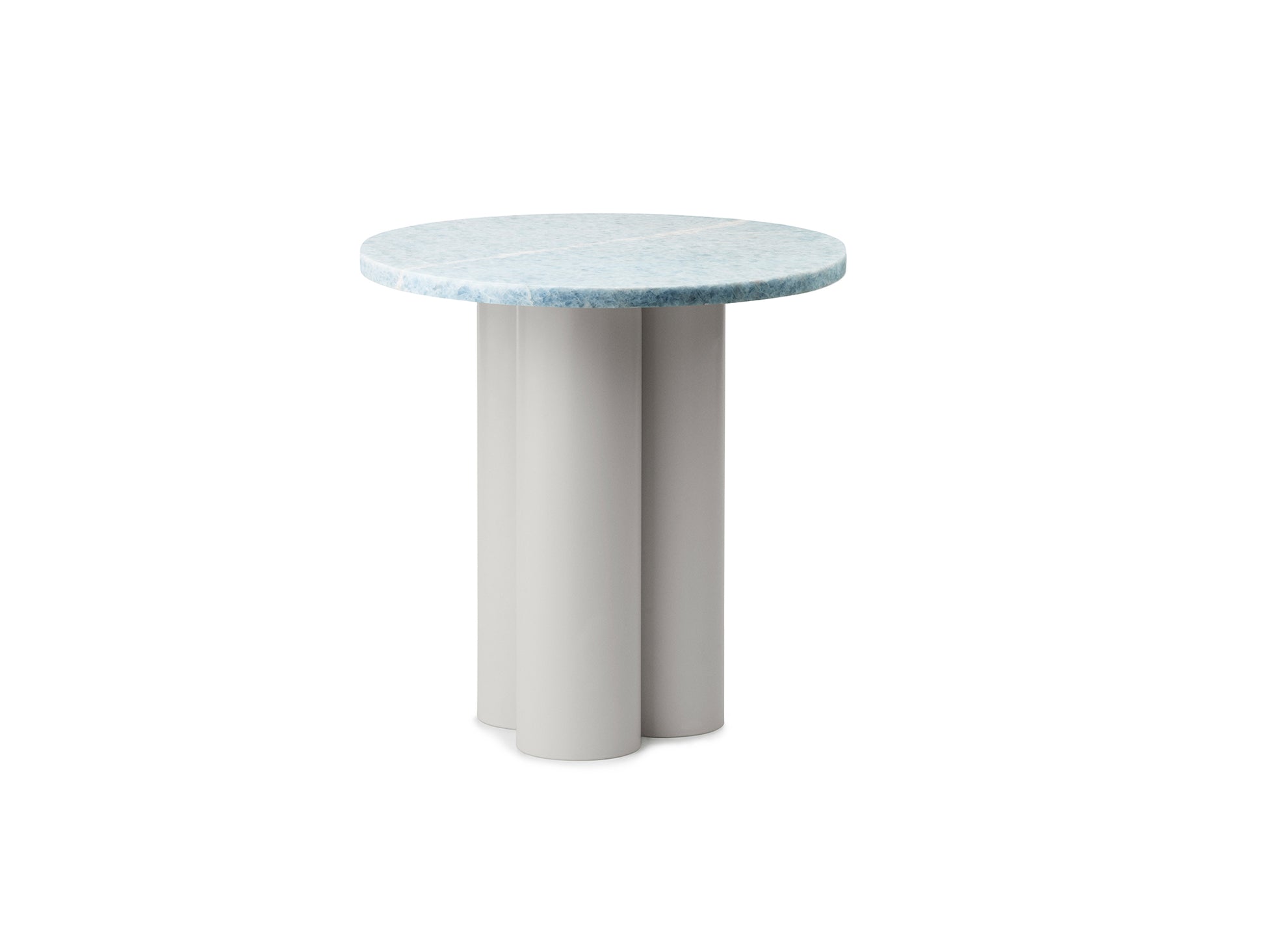 Dit Side Table by Normann Copenhagen - Sand Base / Blue Diamond