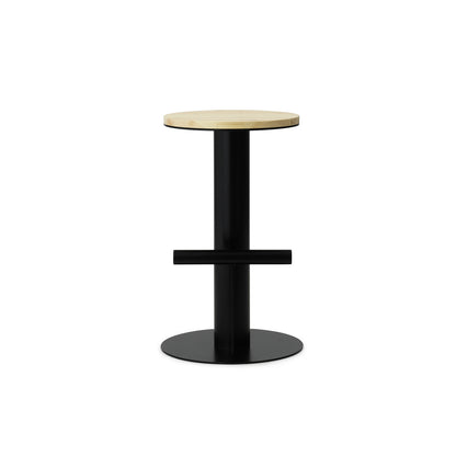 Pole Bar Stool by Normann Copenhagen - H65 / Black