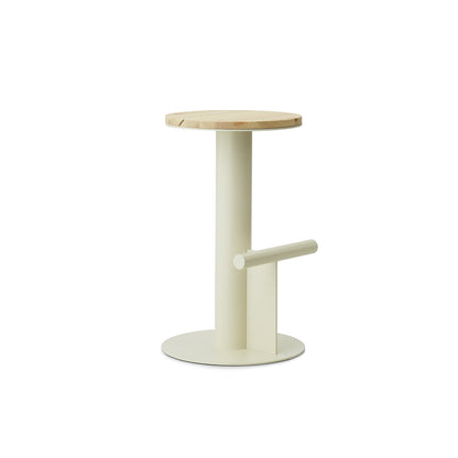 Pole Bar Stool by Normann Copenhagen - H65 / Sand