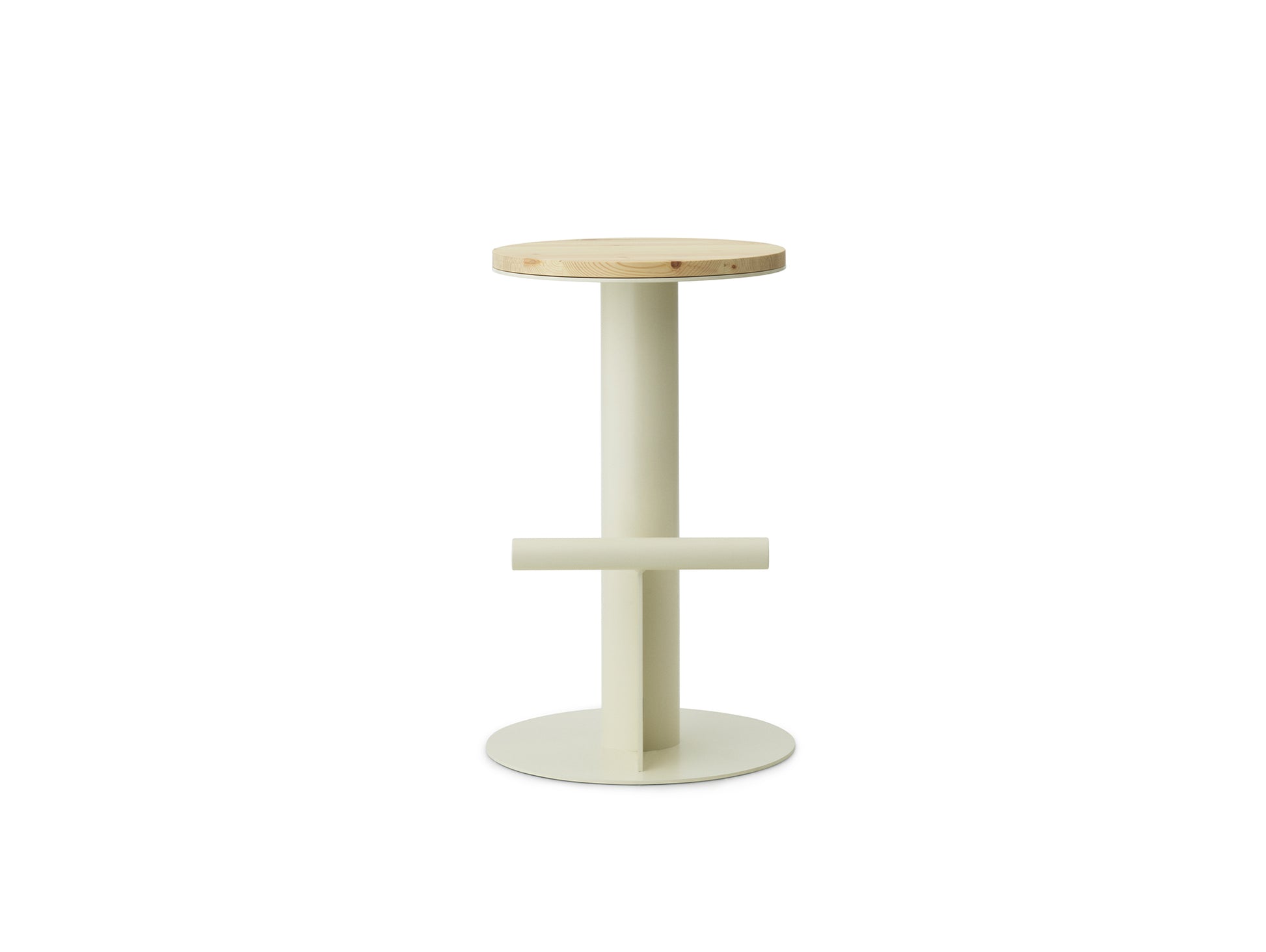 Pole Bar Stool by Normann Copenhagen - H65 / Sand