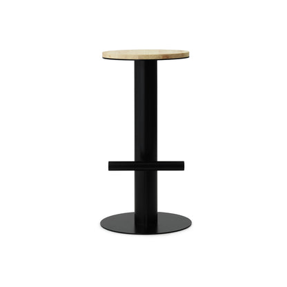 Pole Bar Stool by Normann Copenhagen - H75 / Black