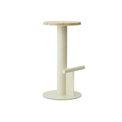 Pole Bar Stool by Normann Copenhagen - H75 / Sand