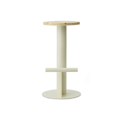 Pole Bar Stool by Normann Copenhagen - H75 / Sand