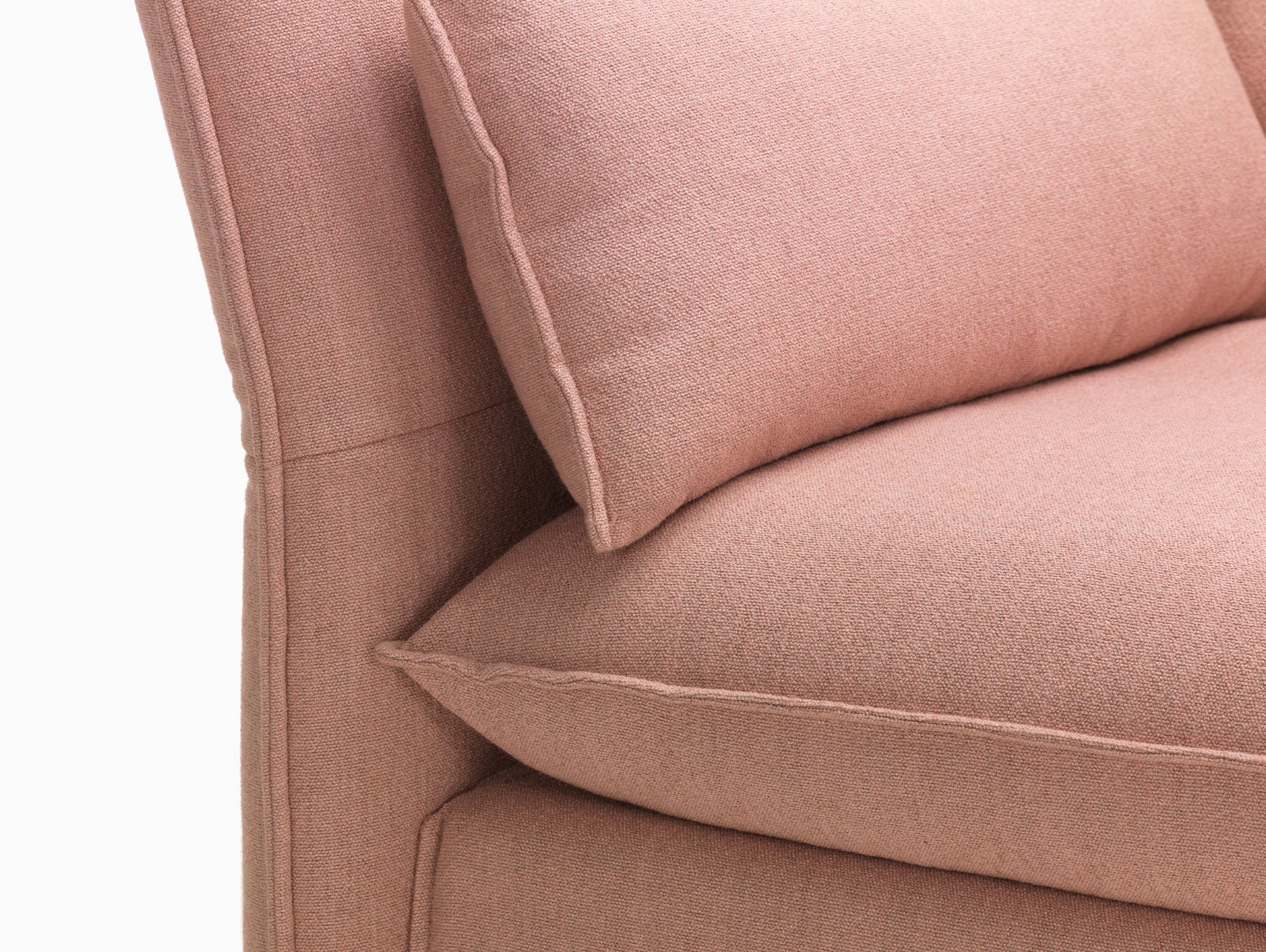 Mariposa 3-Seater Sofa by Vitra - Dumet 10 Pale Rose Beige (F80)