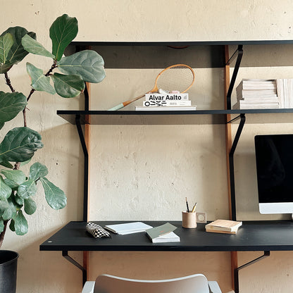 Kaari Wall Shelf with Desk by Artek - REB 010