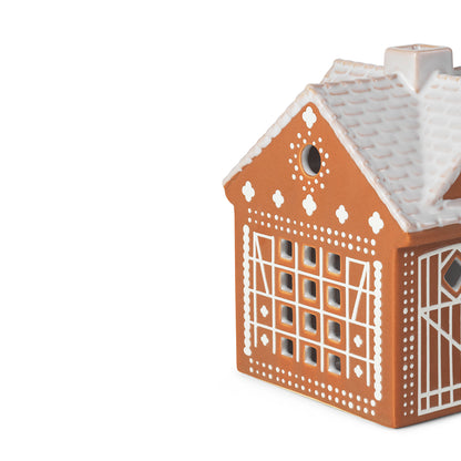 Urbania Gingerbread Lighthouse by Kähler - Stable (Height: 11.5 cm)