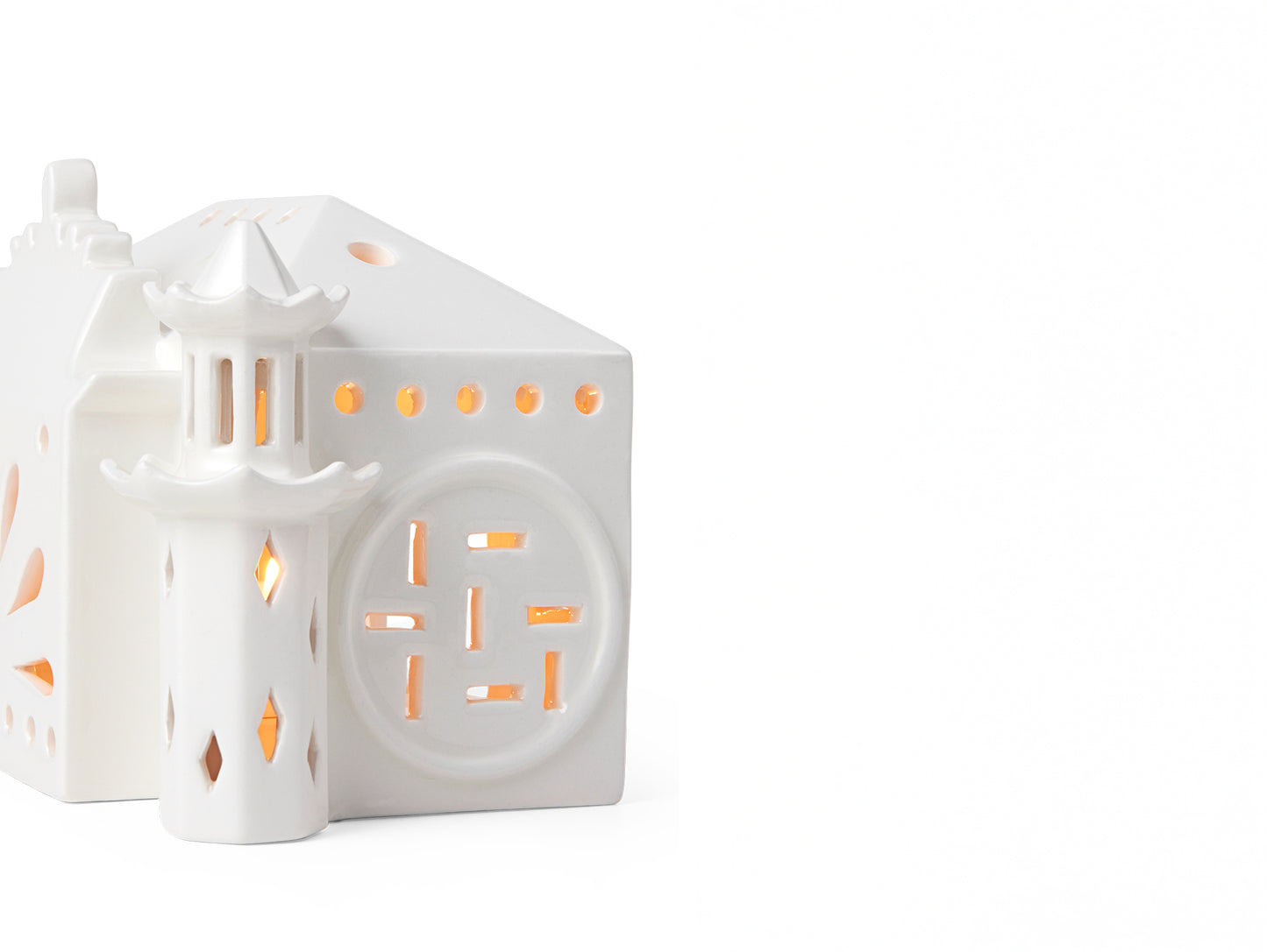 Urbania Lighthouse by Kähler - Tivoli Pantomime Theatre (Height: 10 cm)