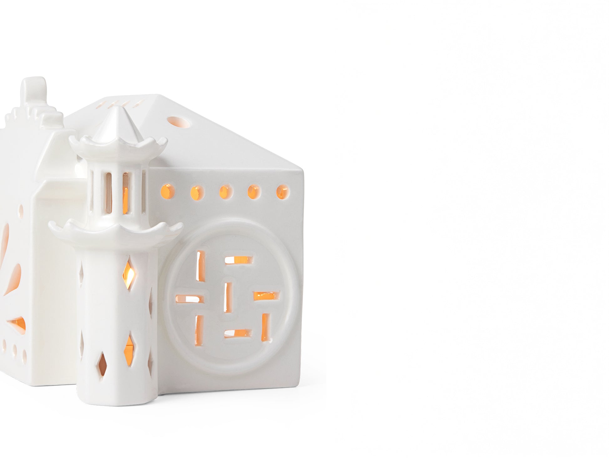 Urbania Lighthouse by Kähler - Tivoli Pantomime Theatre (Height: 10 cm)