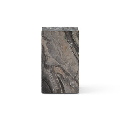 Marble Plinth Tall by Audo Copenhagen - Grey Galaxy Marble