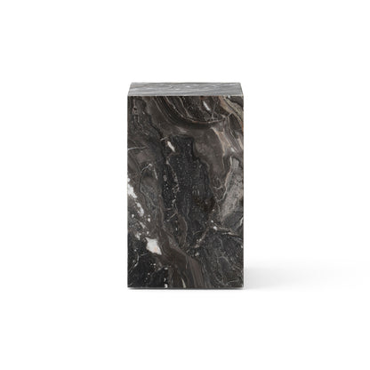 Marble Plinth Tall by Audo Copenhagen - Grey Galaxy Marble