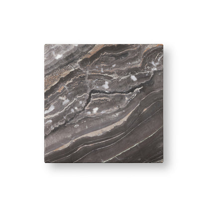Marble Plinth Tall by Audo Copenhagen - Grey Galaxy Marble