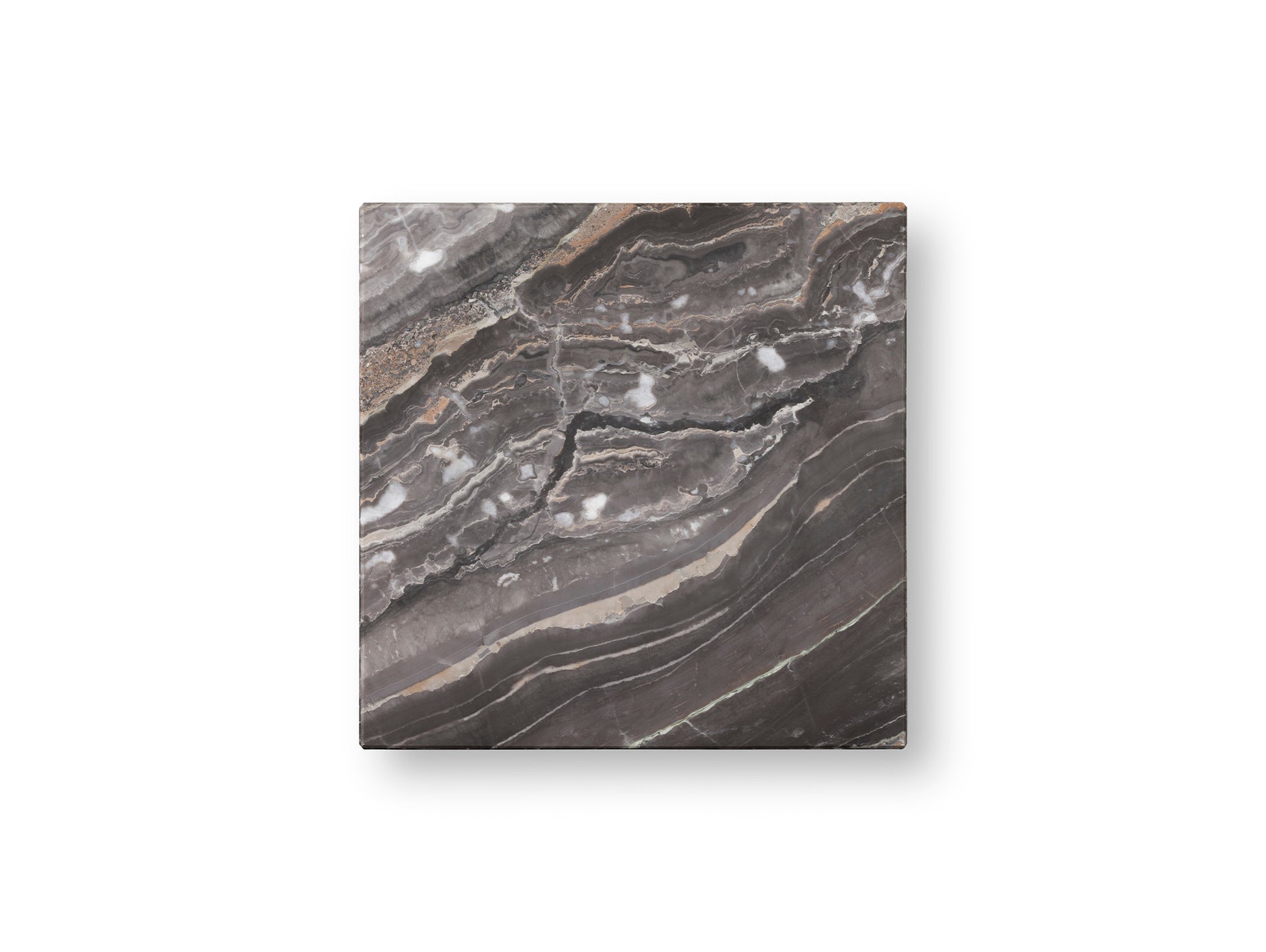 Marble Plinth Tall by Audo Copenhagen - Grey Galaxy Marble