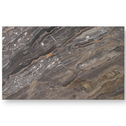 Marble Plinth Low by Audo Copenhagen - Grey Galaxy Marble