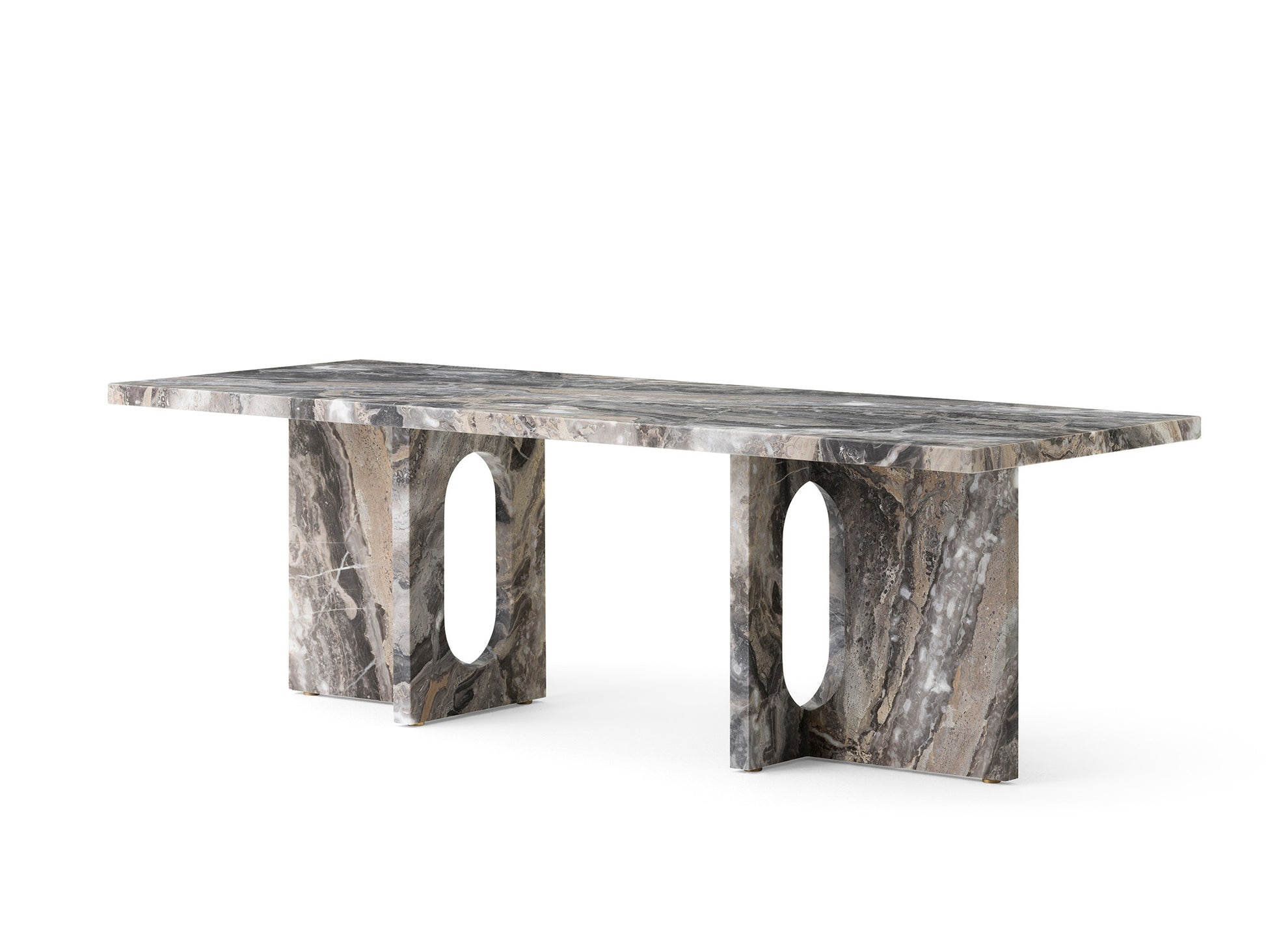 Androgyne Lounge Table by Audo Copenhagen - Grey Galaxy Marble