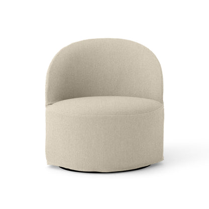 Tearoom Lounge Chair with Loose Cover - Swivel Base with Return