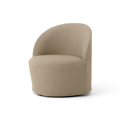 Tearoom Lounge Chair with Loose Cover - Swivel Base with Return