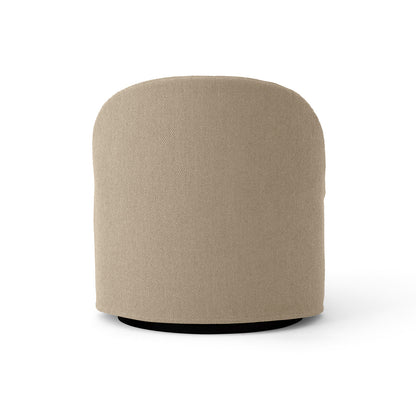 Tearoom Lounge Chair with Loose Cover - Swivel Base with Return