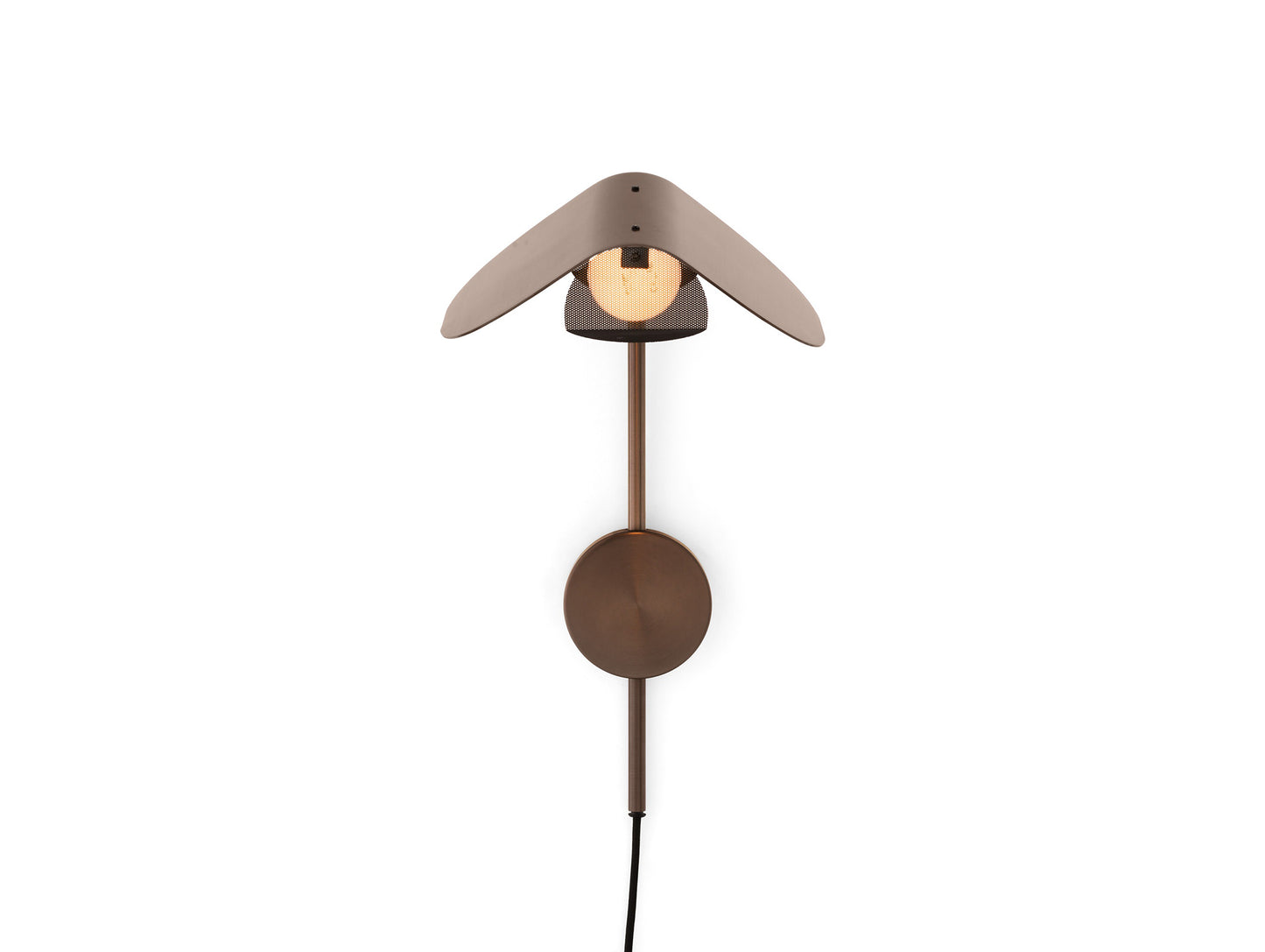 Wing Wall Lamp by Audo Copenhagen - Bronzed Aluminium