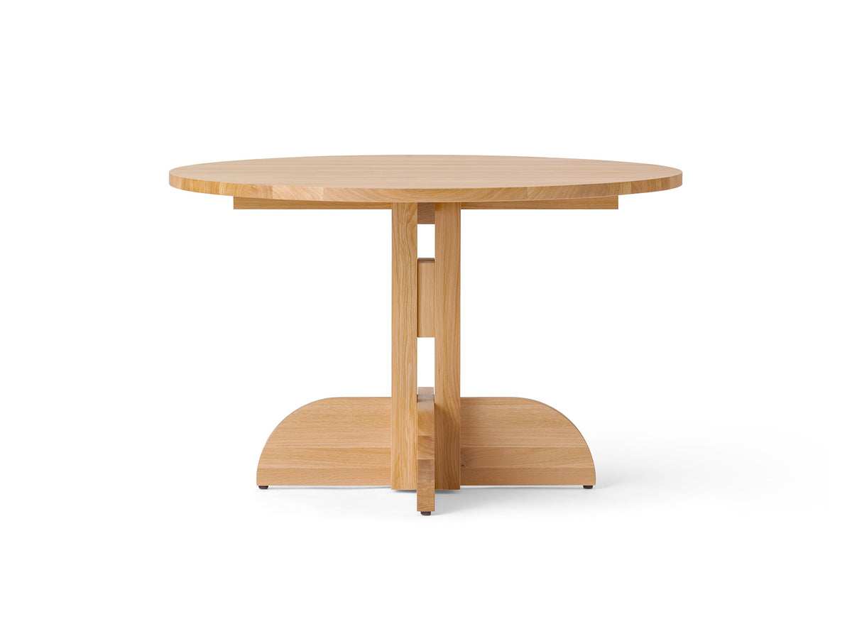Puffin Round Dining Table (Solid Oak)
