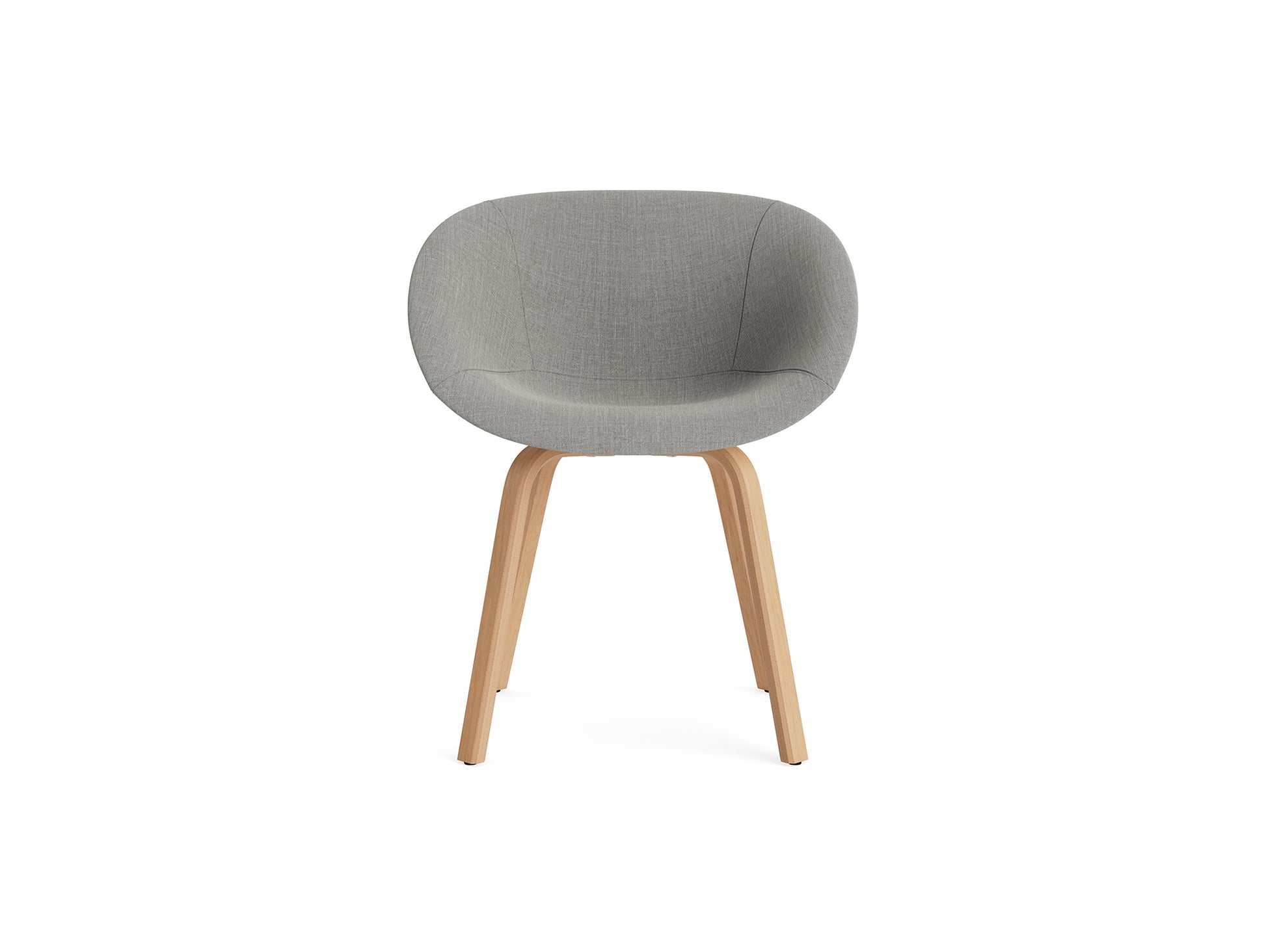 Mat Armchair Full Upholstered - Wood by Normann Copenhagen - Remix 133