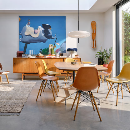 Eames Fiberglass Side Chairs by Vitra - Ochre Light