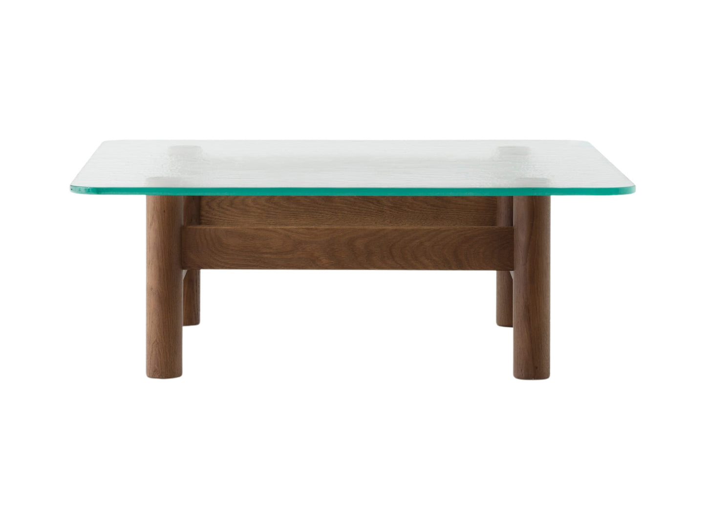 Brasilia Lounge Table by Audo Copenhagen - Dark Stained Oak