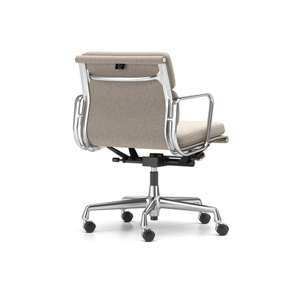 Soft Pad Work Chair EA 217 by Vitra - Chromed Aluminium / Cosy 2 Fossil (F80)