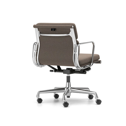 Soft Pad Work Chair EA 217 by Vitra - Chromed Aluminium / Cosy 2 Nutmeg (F80)