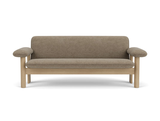 Brasilia 2-Seater Sofa by Audo Copenhagen - Oak Base / Barnum Boucle 04