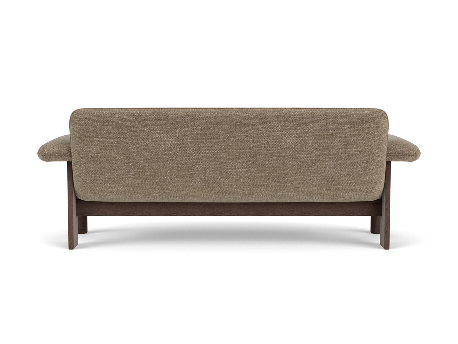 Brasilia 2-Seater Sofa by Audo Copenhagen - Dark Stained Oak Base / Barnum Boucle 04