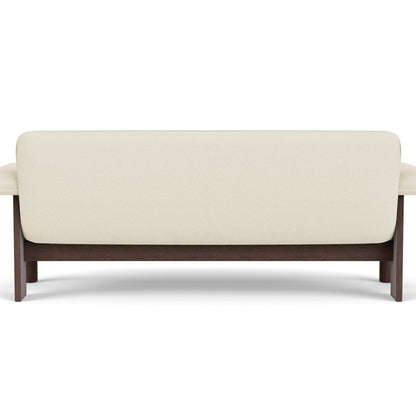 Brasilia 2-Seater Sofa by Audo Copenhagen - Dark Stained Oak Base / Baru 200