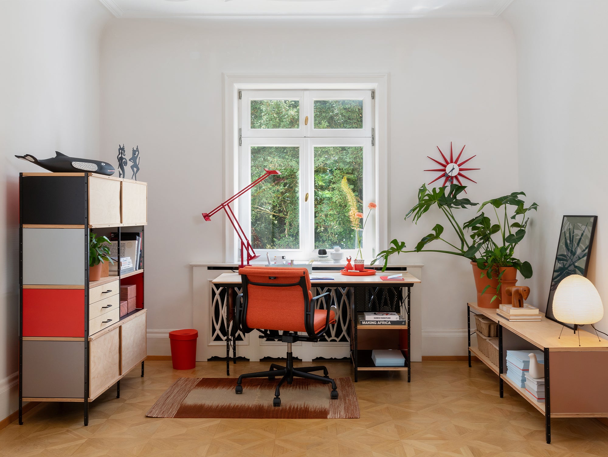 のり専用　Eames イームズ デスクストレージユニット イームズデスクユニットは工業製品の美しさをもつ名作家具 | 名作家具