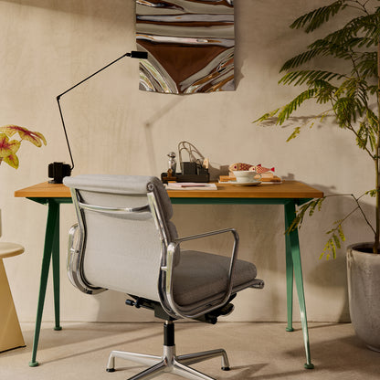 Soft Pad Office Chair EA 231 by Vitra - Laser RE Warm Grey / Cream (F40)