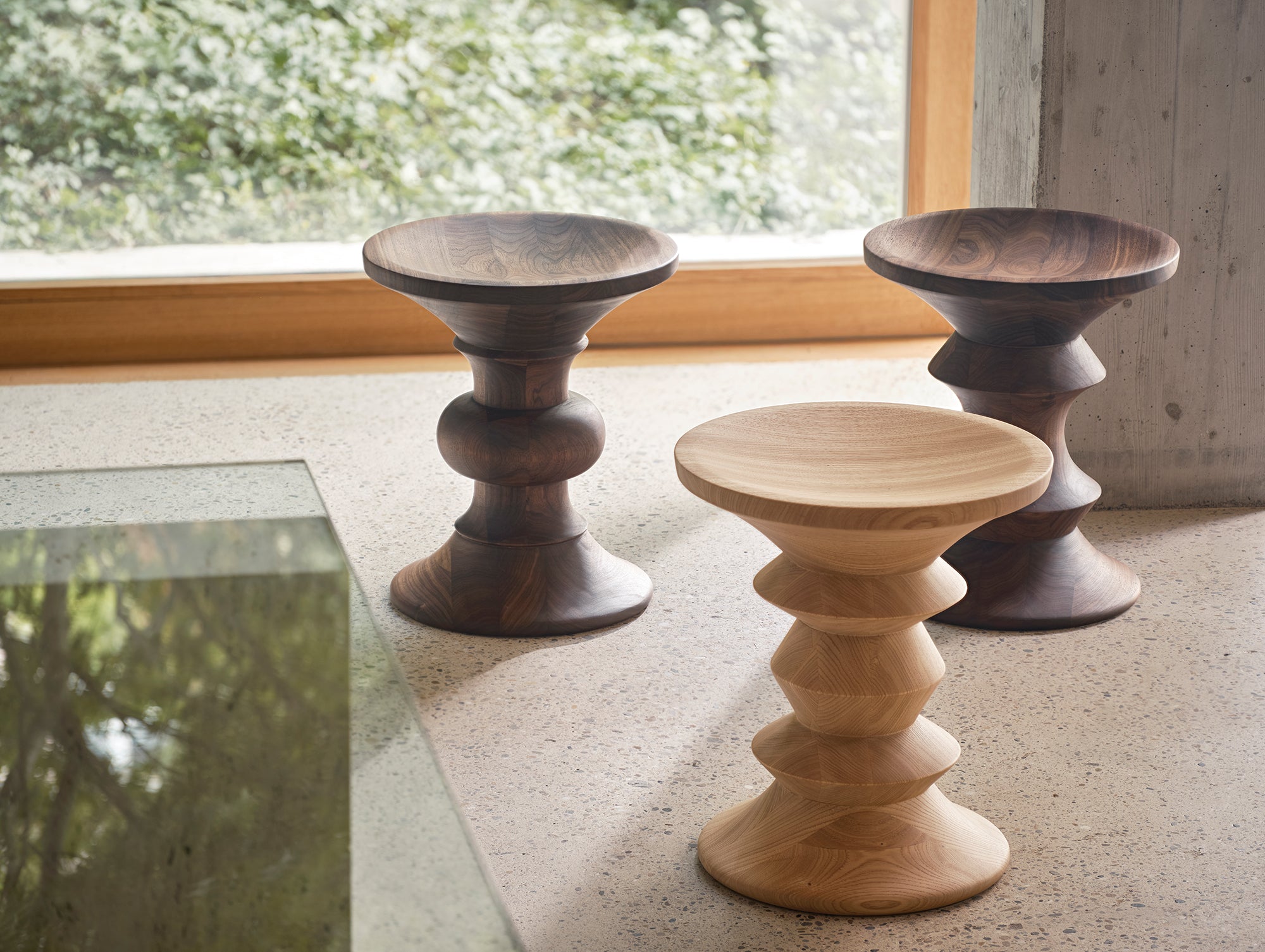 ウッドスツール チャールズ＆レイ・イームズ Eames チェア 家具 Bタイプ チャールズ＆レイ・イームズ ウッドスツール Eames チェア 家具