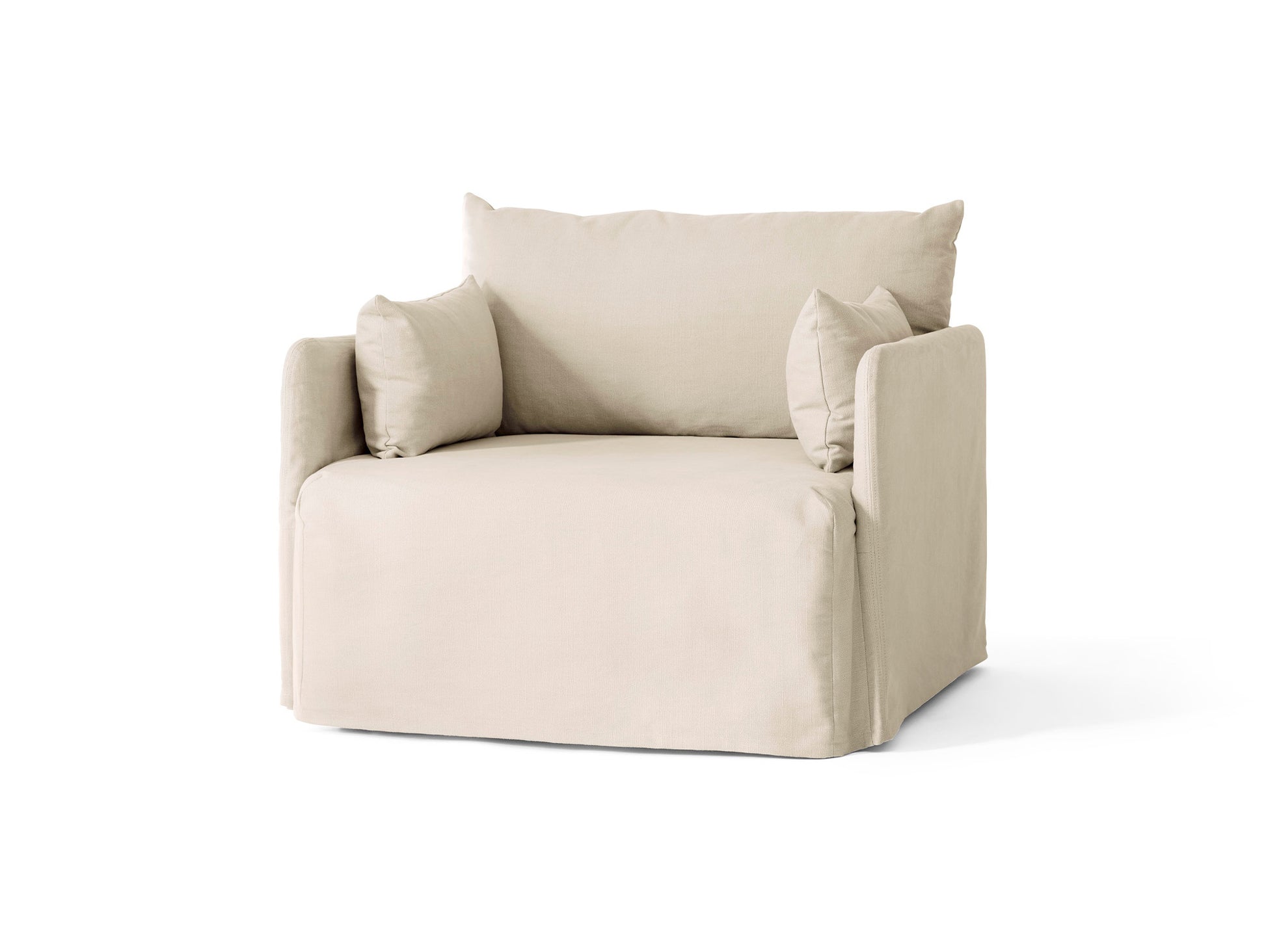Offset Loose Cover 1-Seater Sofa by Audo Copenhagen / Logan Jasmine