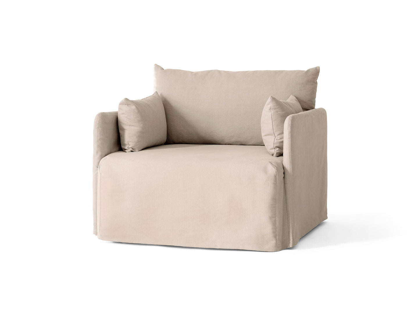 Offset 1-Seater Sofa with Loose Cover