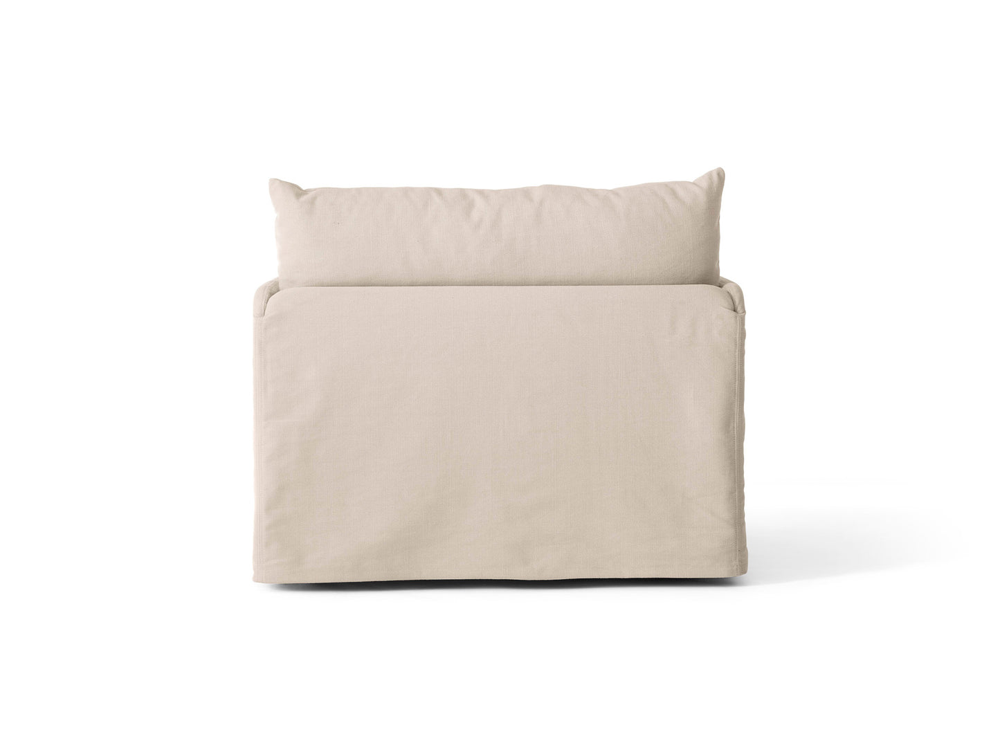 Offset Loose Cover 1-Seater Sofa by Audo Copenhagen / Logan Sand