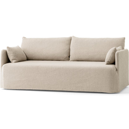 Offset 2-Seater Sofa with Loose Cover by Audo Copenhagen - Sand