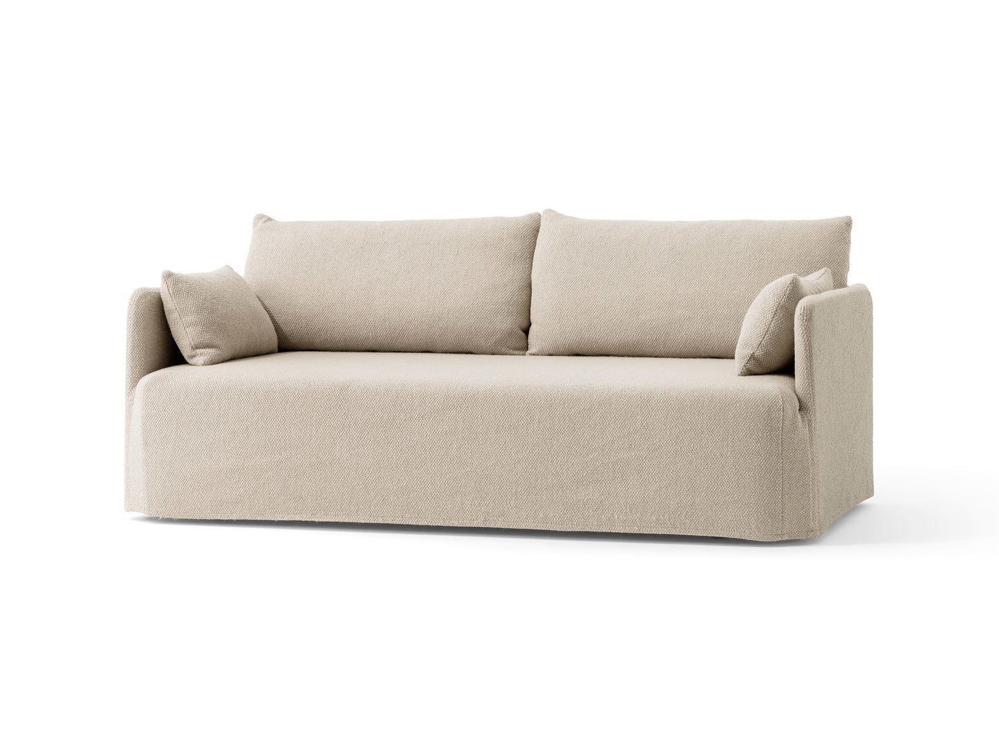 Offset 2-Seater Sofa with Loose Cover by Audo Copenhagen - Sand