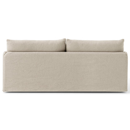 Offset 2-Seater Sofa with Loose Cover by Audo Copenhagen - Sand