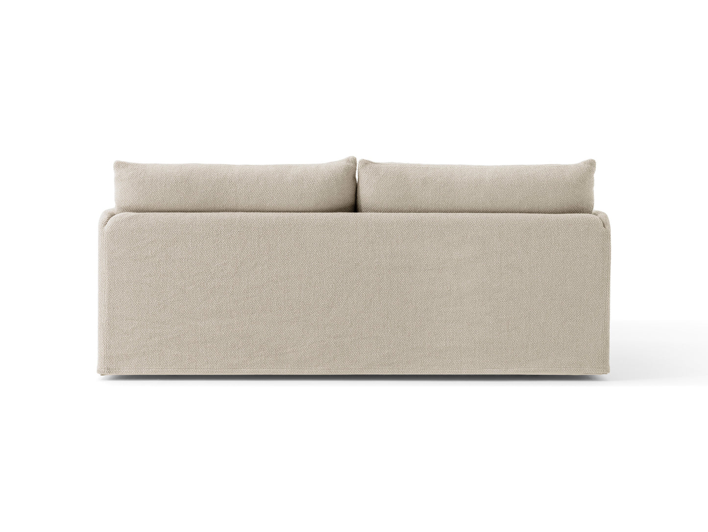Offset 2-Seater Sofa with Loose Cover by Audo Copenhagen - Sand
