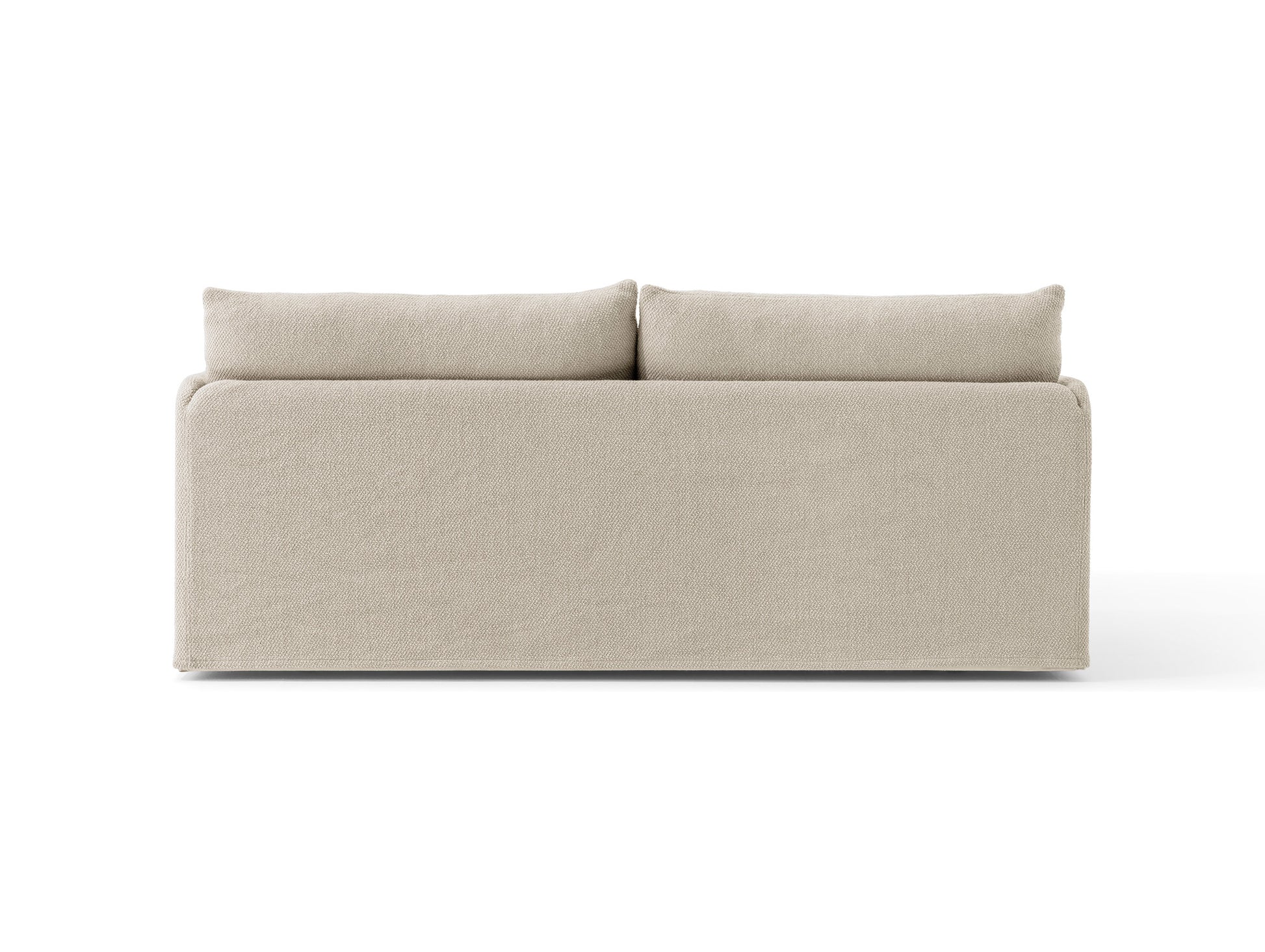Offset 2-Seater Sofa with Loose Cover by Audo Copenhagen - Sand