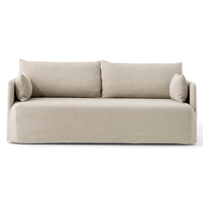 Offset 2-Seater Sofa with Loose Cover by Audo Copenhagen - Sand