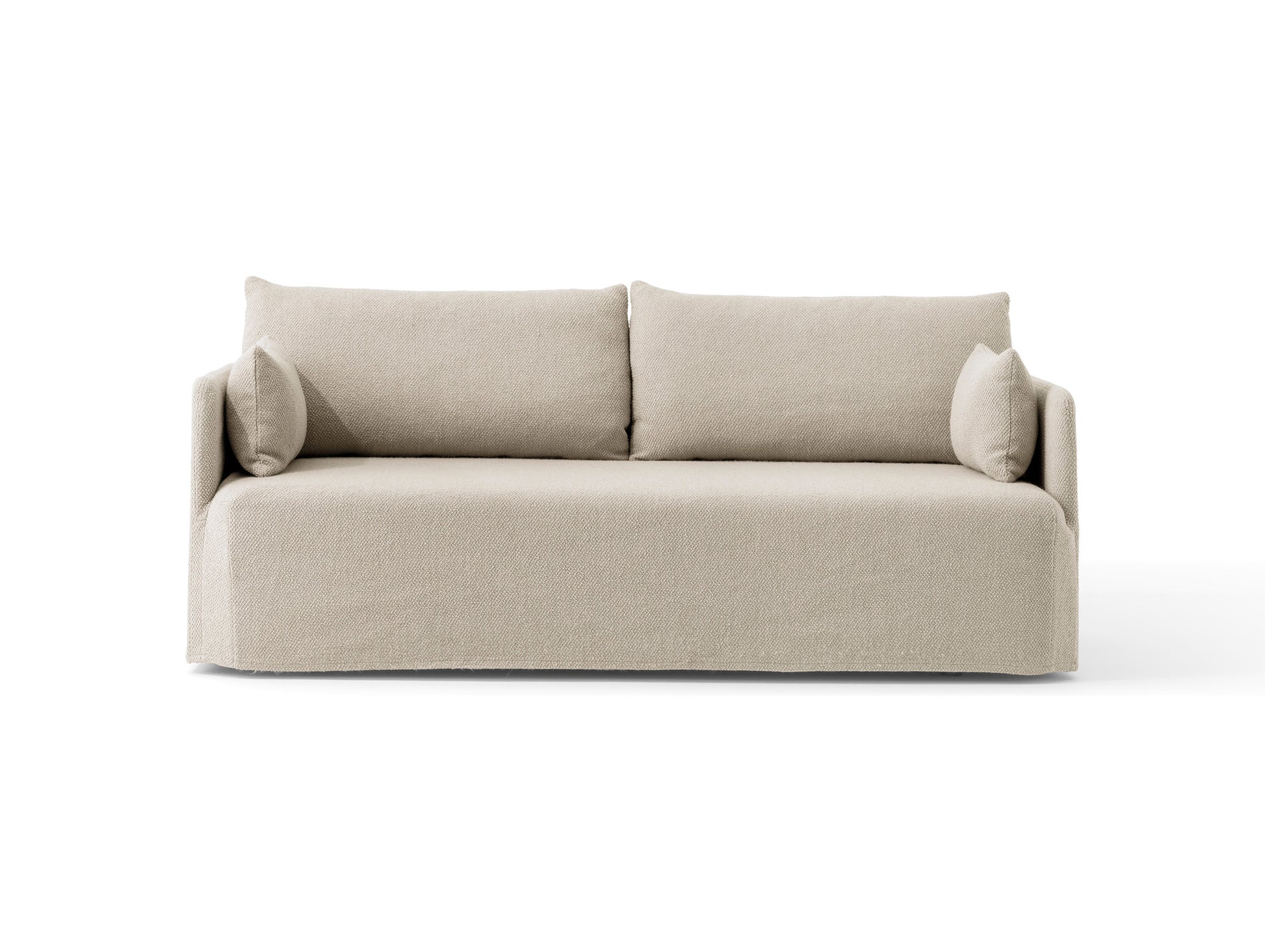 Offset 2-Seater Sofa with Loose Cover by Audo Copenhagen - Sand