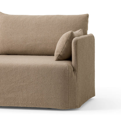 Offset 2-Seater Sofa with Loose Cover by Audo Copenhagen - Flint