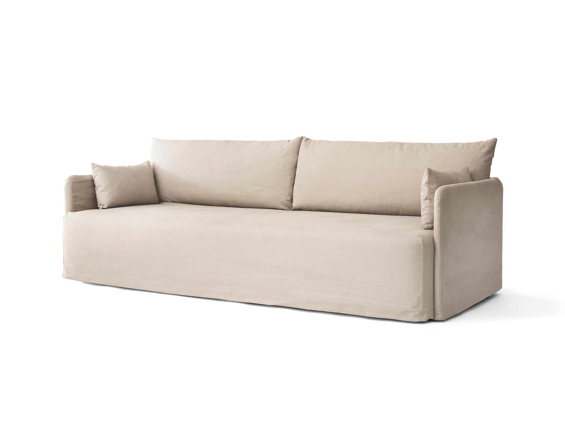 Offset 3-Seater Sofa with Loose Cover by Audo Copenhagen - Sand