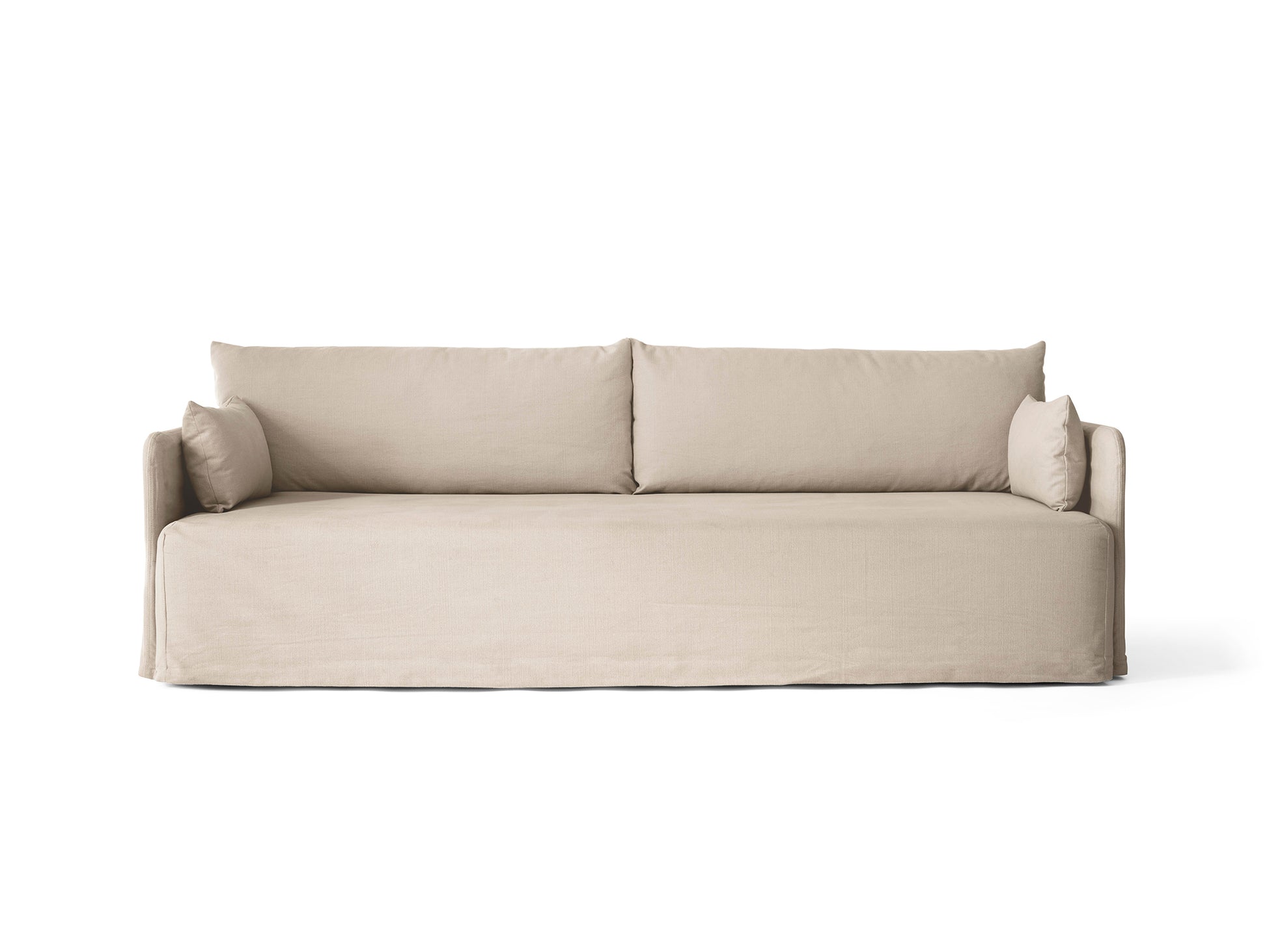 Offset 3-Seater Sofa with Loose Cover by Audo Copenhagen - Sand