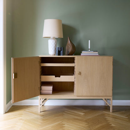 A232 Sideboard Shelf and Drawers by FDB Mobler