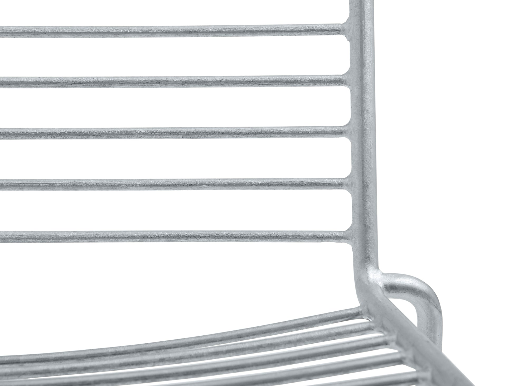 Hee Hot Galvanised Dining Chair by HAY